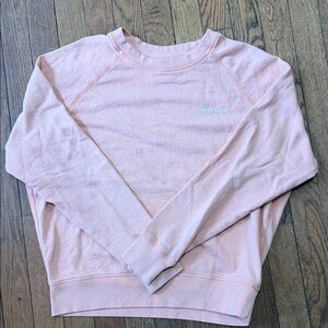 Ivory Ella Pastel Pink Pullover Sweatshirt